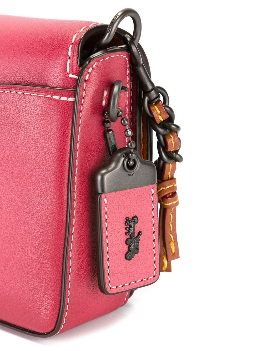 cross body pink bag